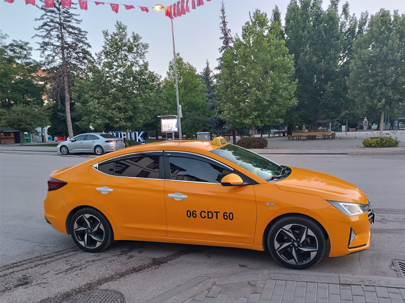 Çubuk Taksi 60 Modern Taksi Aracı - Güvenilir Taksi Hizmeti